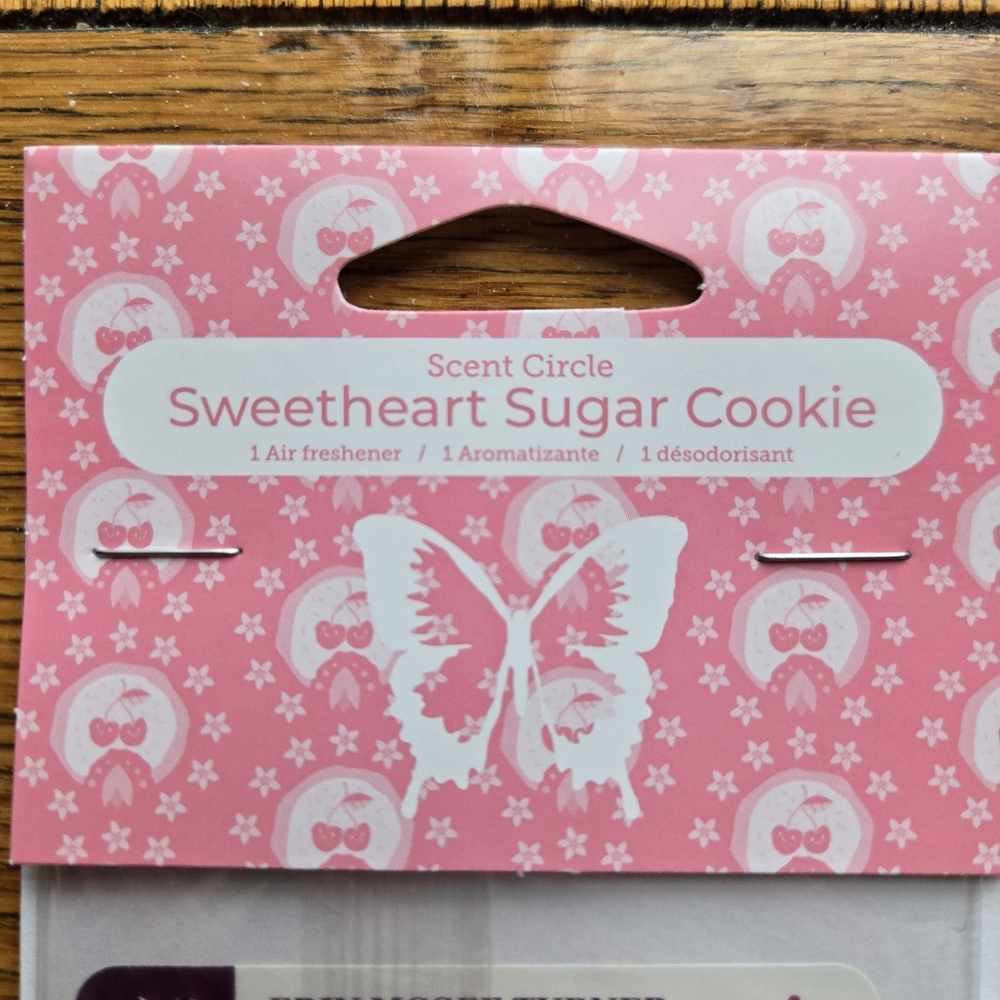 Scentsy Sweetheart Sugar Cookie Scent Circles LOVE AND CUTE NIP - Picture 6 of 7